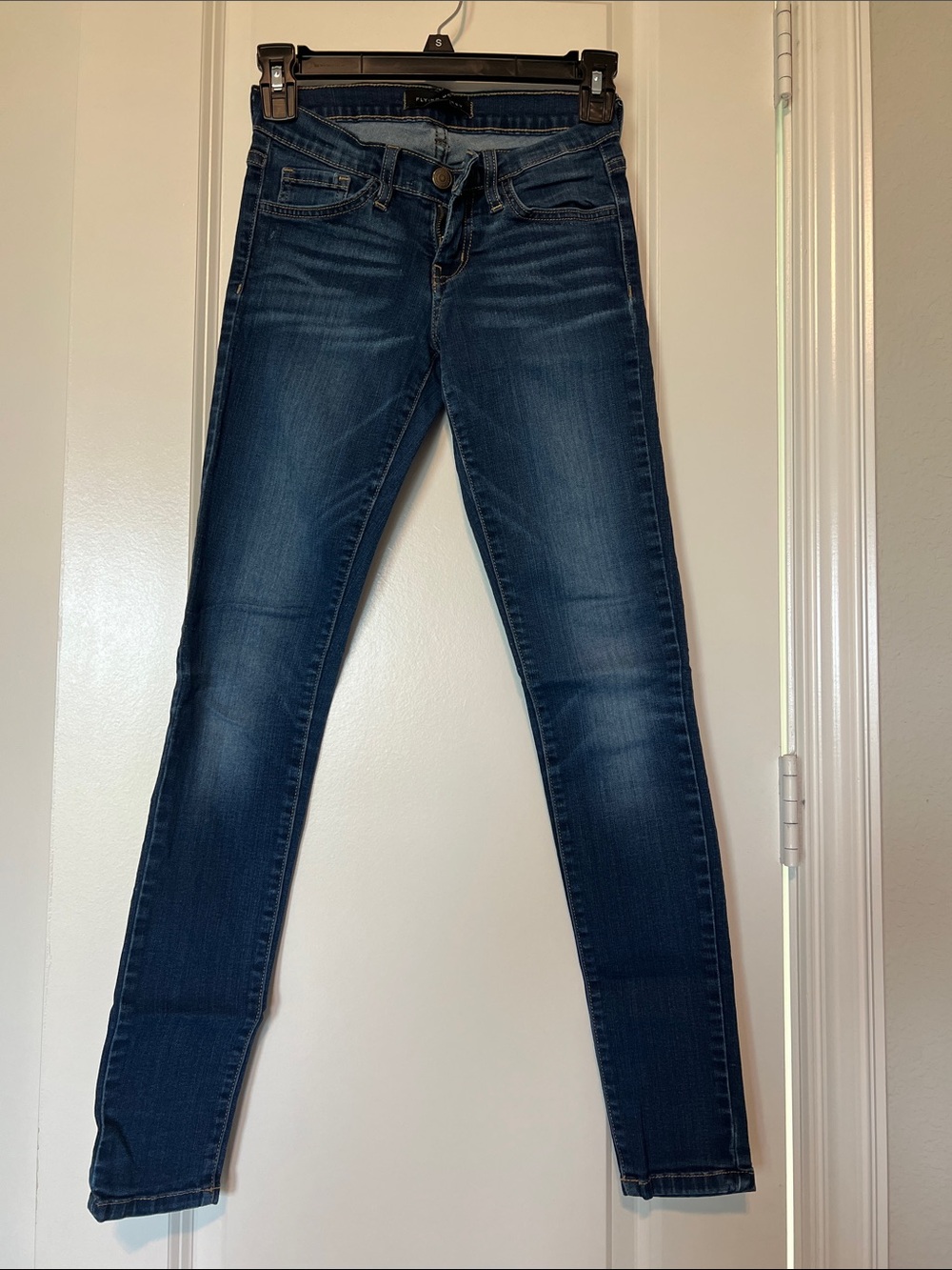 Flying Monkey Dark Wash Skinny Jeans